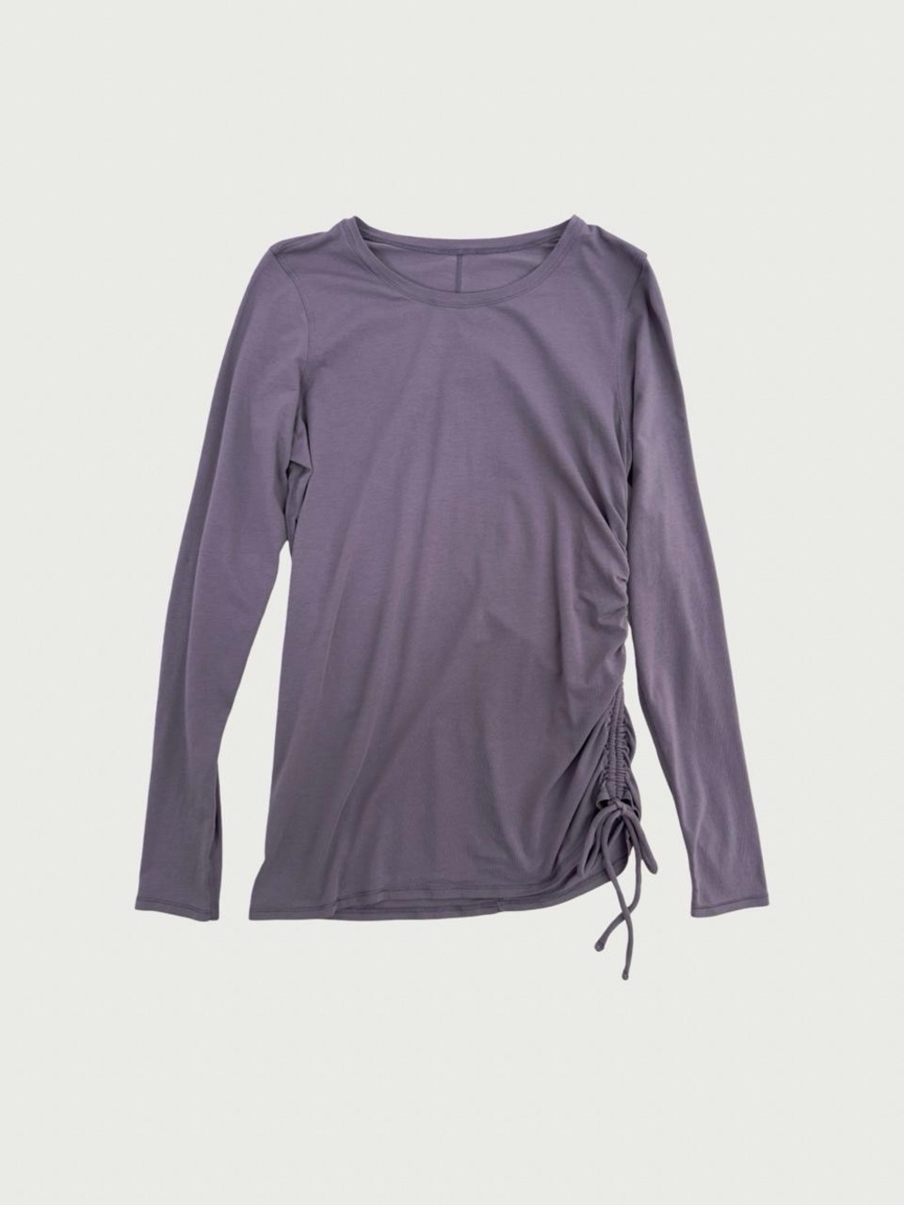Ruched Athletic Long Sleeve Top